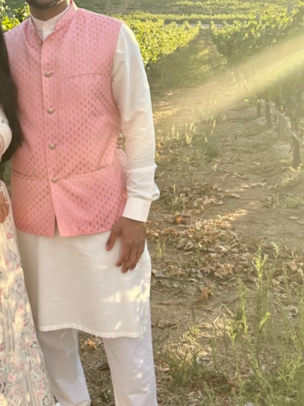 Men's Pink Vest